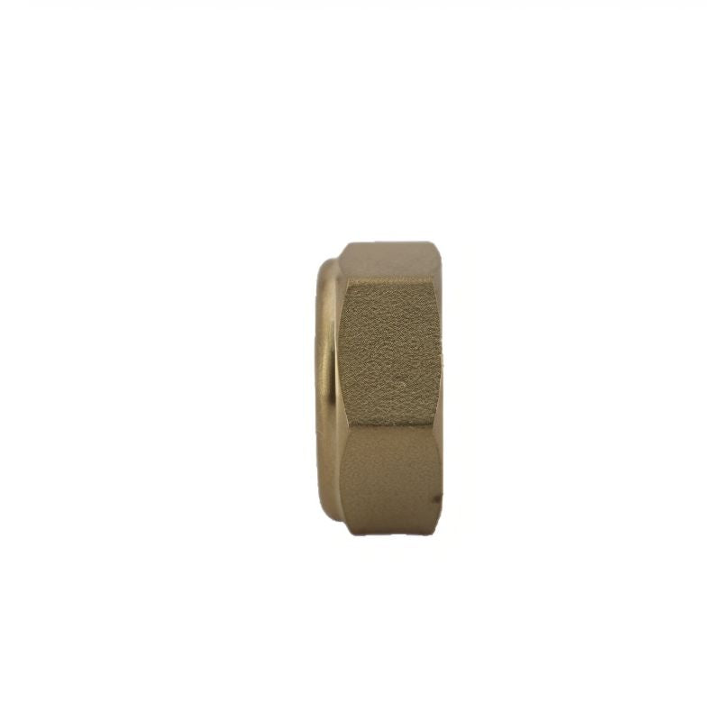 Air Conditioning Brass Stop Valve Cap 1/4 / 3/8 / 1/2 / 5/8 / 3/4 Inch