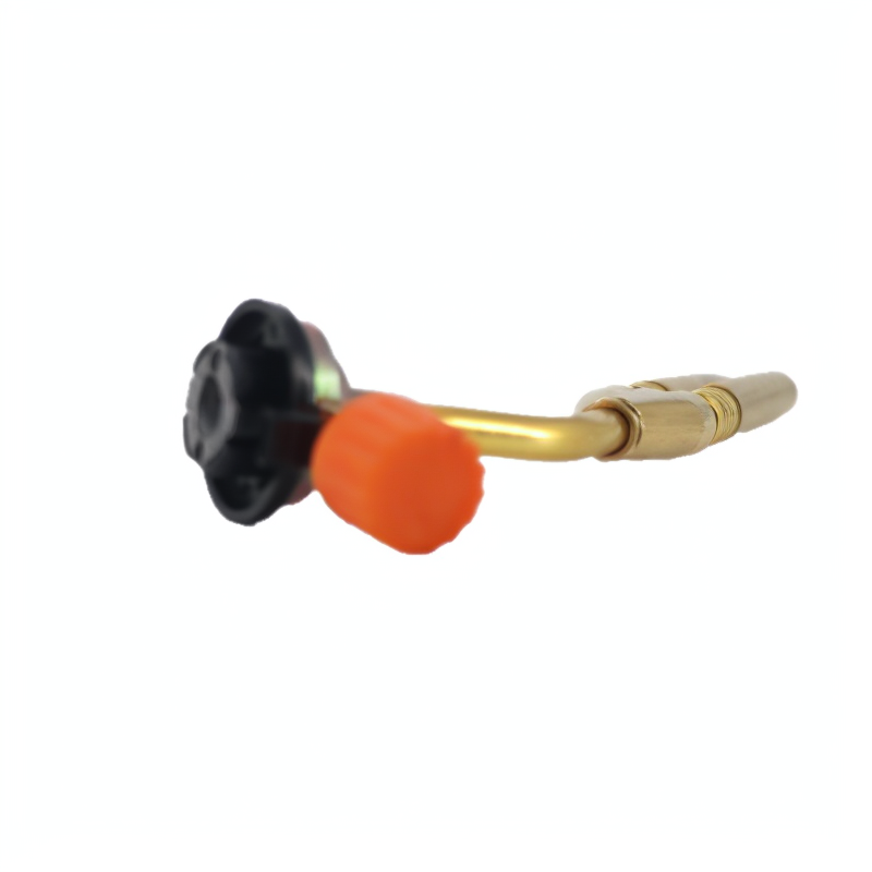 Double Copper Nozzle Barrel Manual Ignition Brazing Butane Flame Gun Alloy/Copper