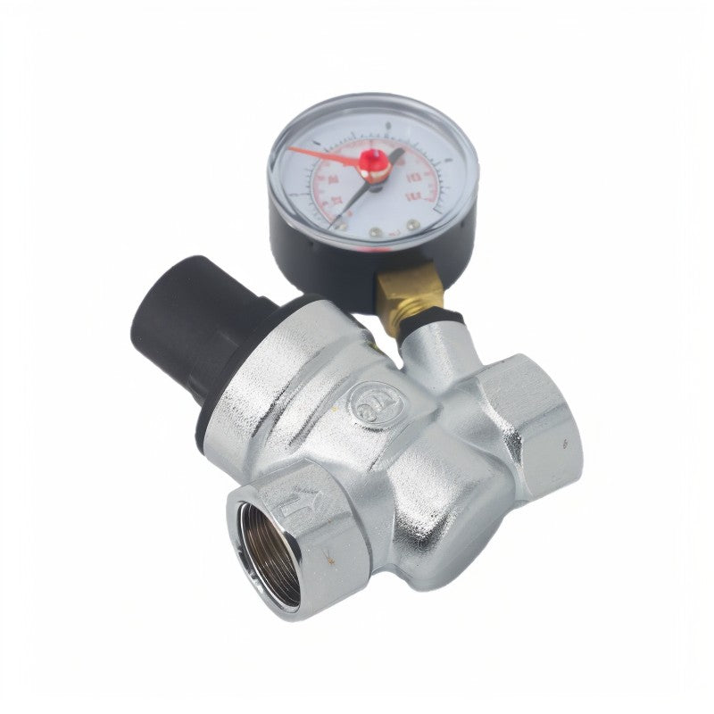 Pressure Reducing Valve with Pressure Gauge DN15/20