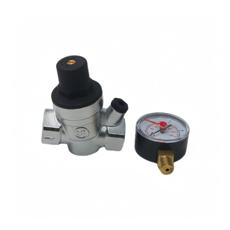 Pressure Reducing Valve with Pressure Gauge DN15/20