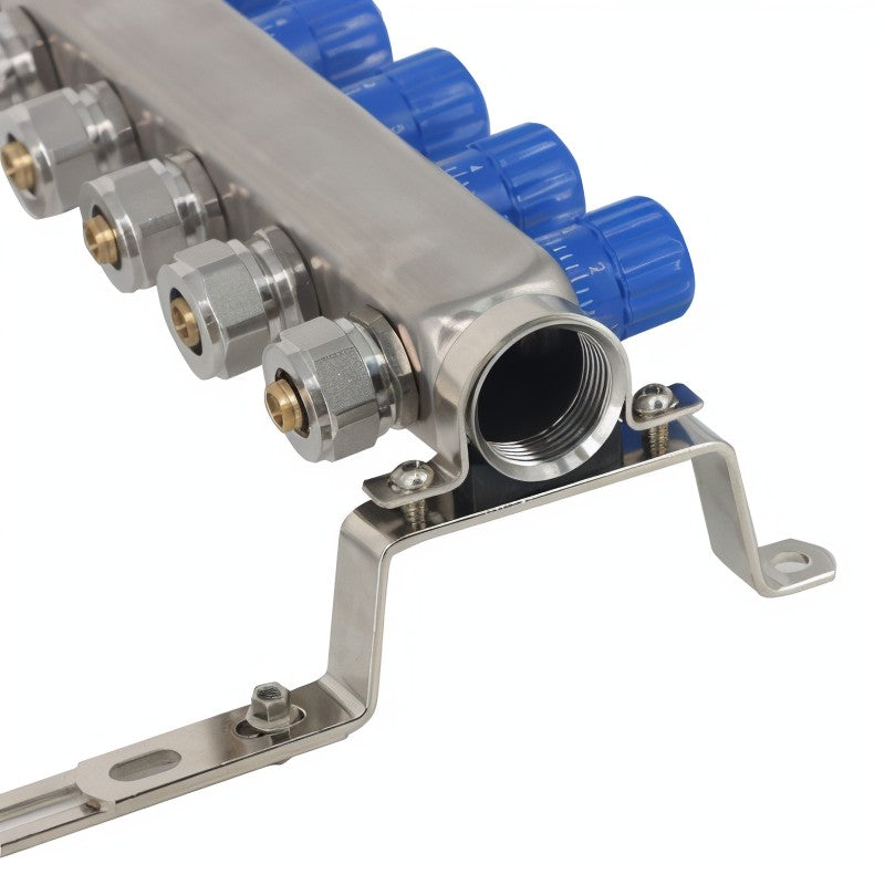 Stainless Steel Five-tube Manifold 304 Stainless Steel