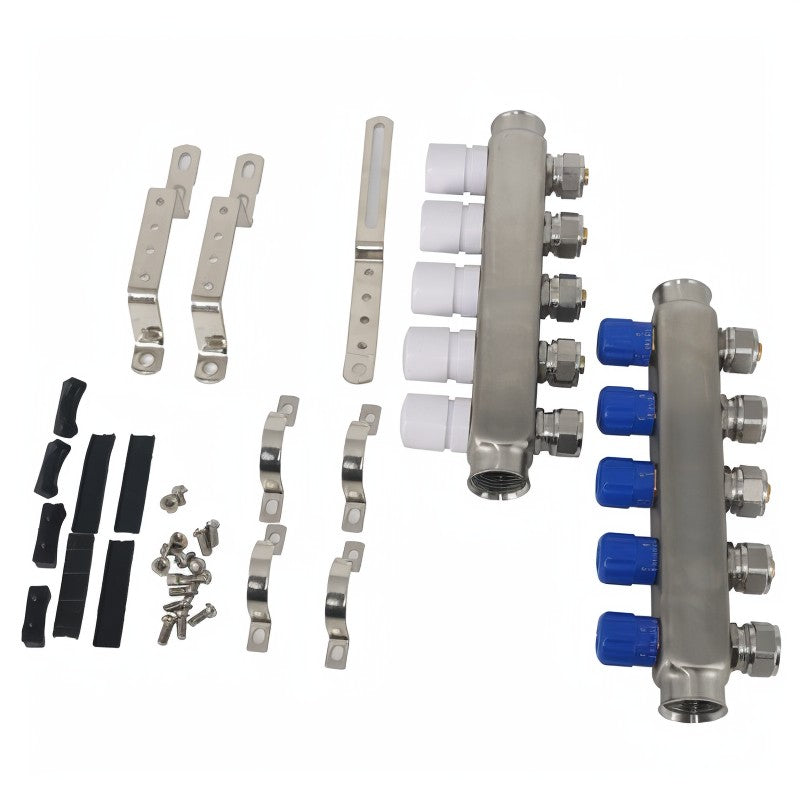 Stainless Steel Five-tube Manifold 304 Stainless Steel
