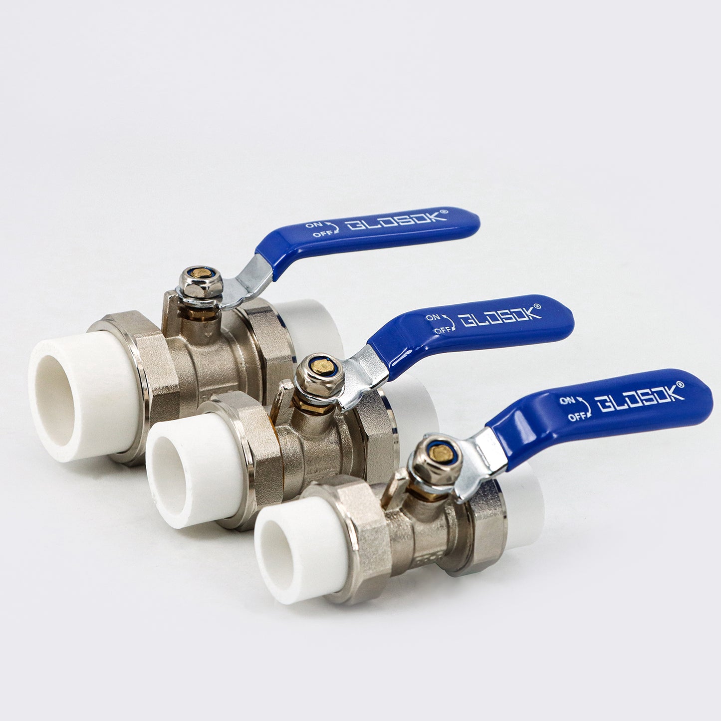Glosok PPR Double Union Ball Valve DN20/25/32