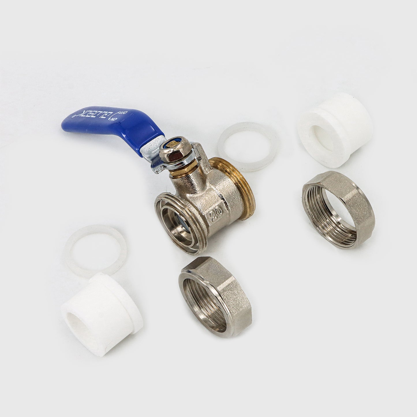 Glosok PPR Double Union Ball Valve DN20/25/32