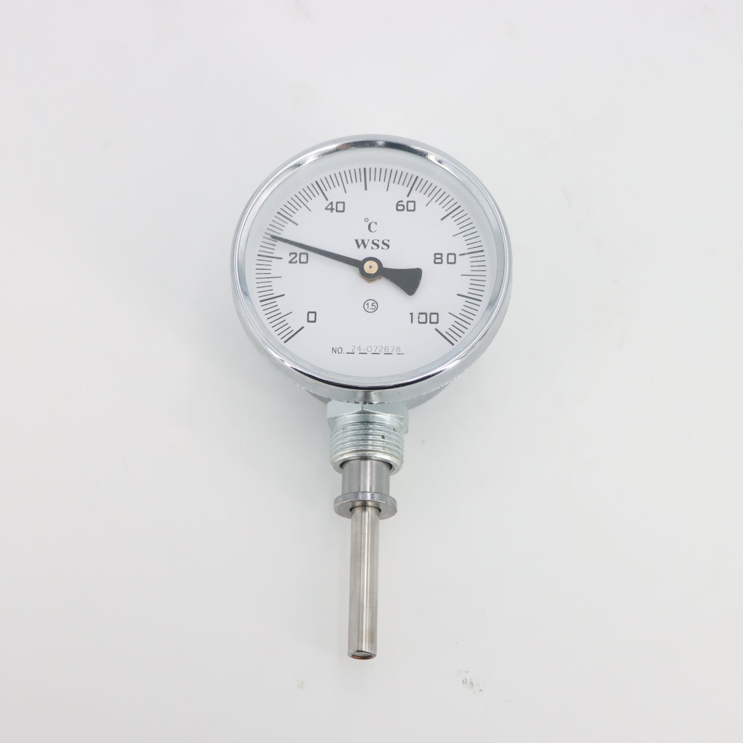 Thermomètre de chaudière 180*95*60mm 1/2" 100°