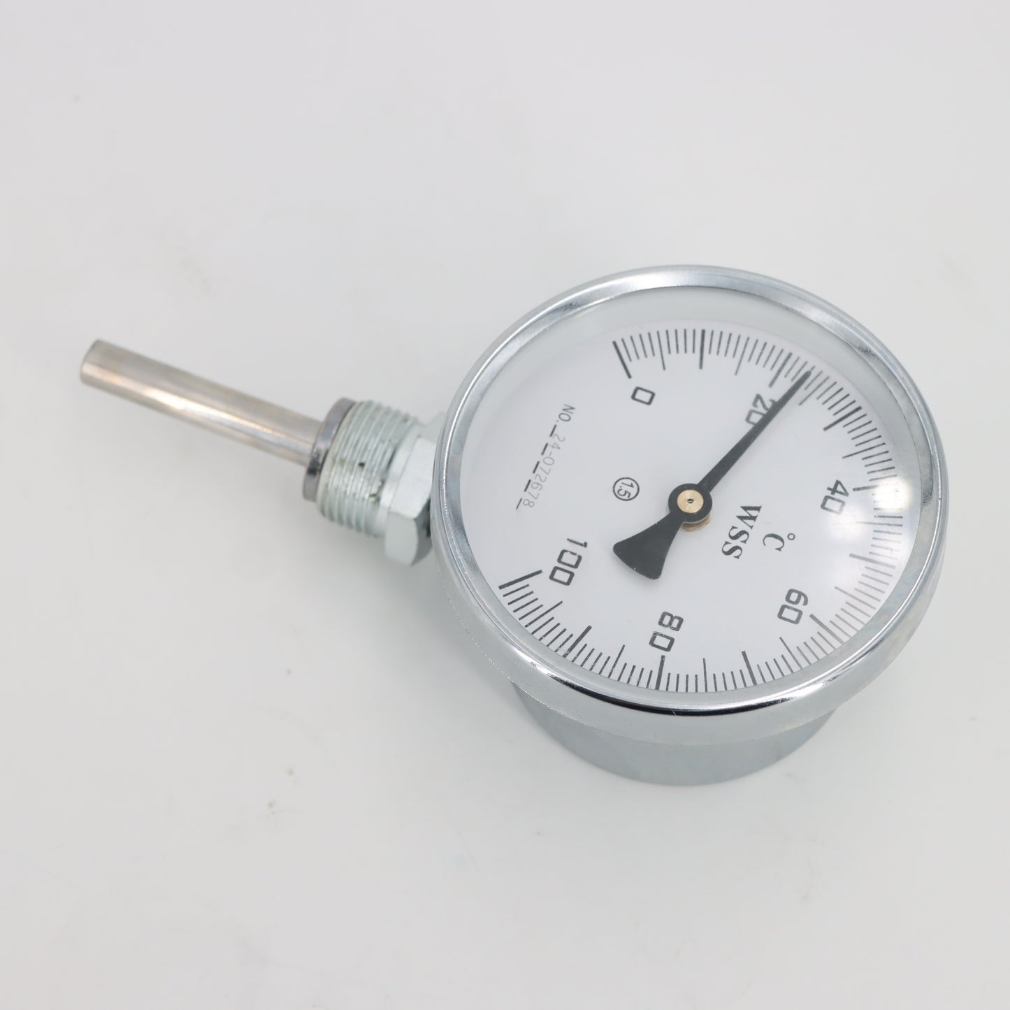 Thermomètre de chaudière 180*95*60mm 1/2" 100°