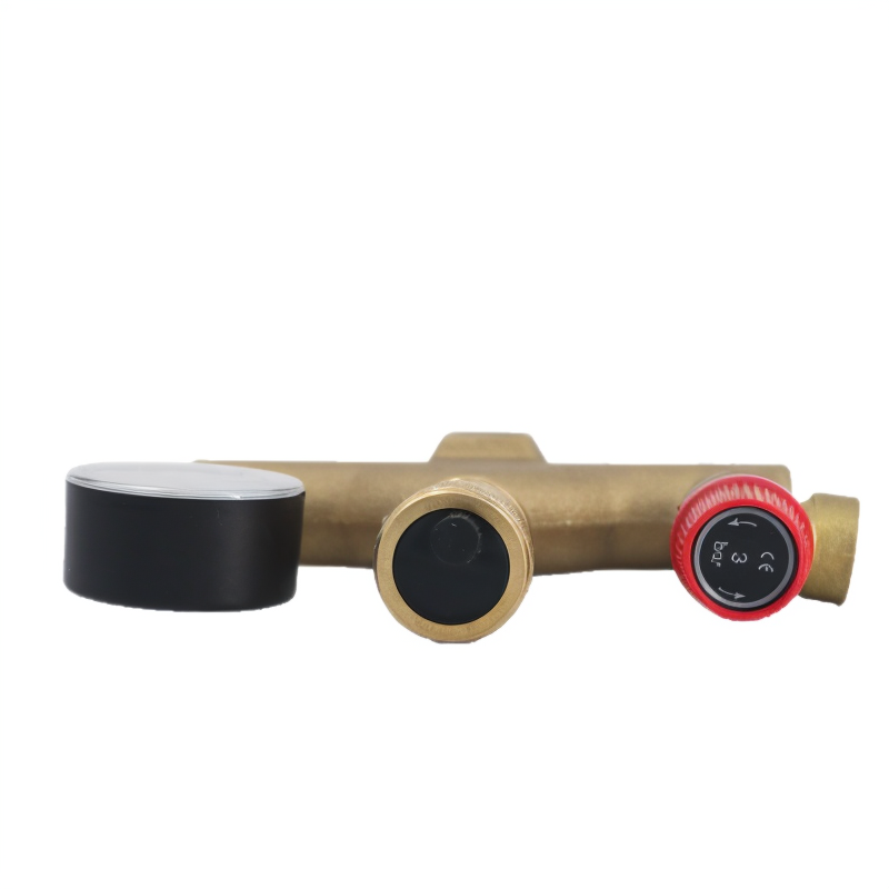 Safety Group Pressure Reducing Automatic Exhaust Valve with Manometer DN25