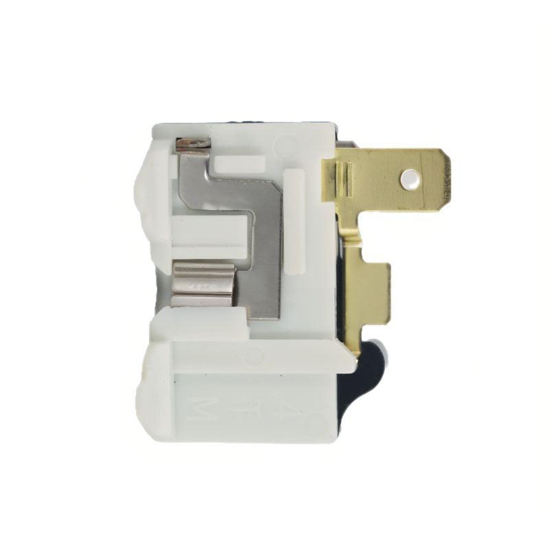 Refrigerator Compressor Overload Protector 1/8~1/2HP 6.3 Stainless Steel Center Insert