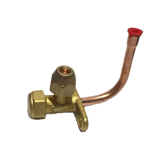 Brass Air Conditioning Stop Valve DN1/4'