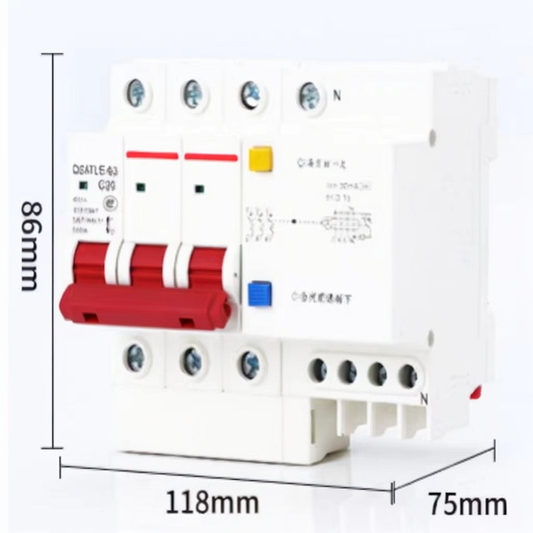 مانع تسرب مكيف الهواء 3P+N 230kv