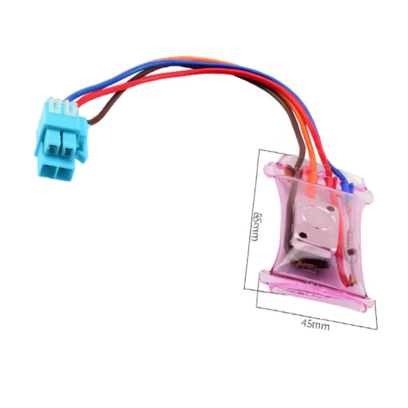 Controlador de temperatura de descongelación del refrigerador -7¡ãC 4 hilos cuadrado 23cm