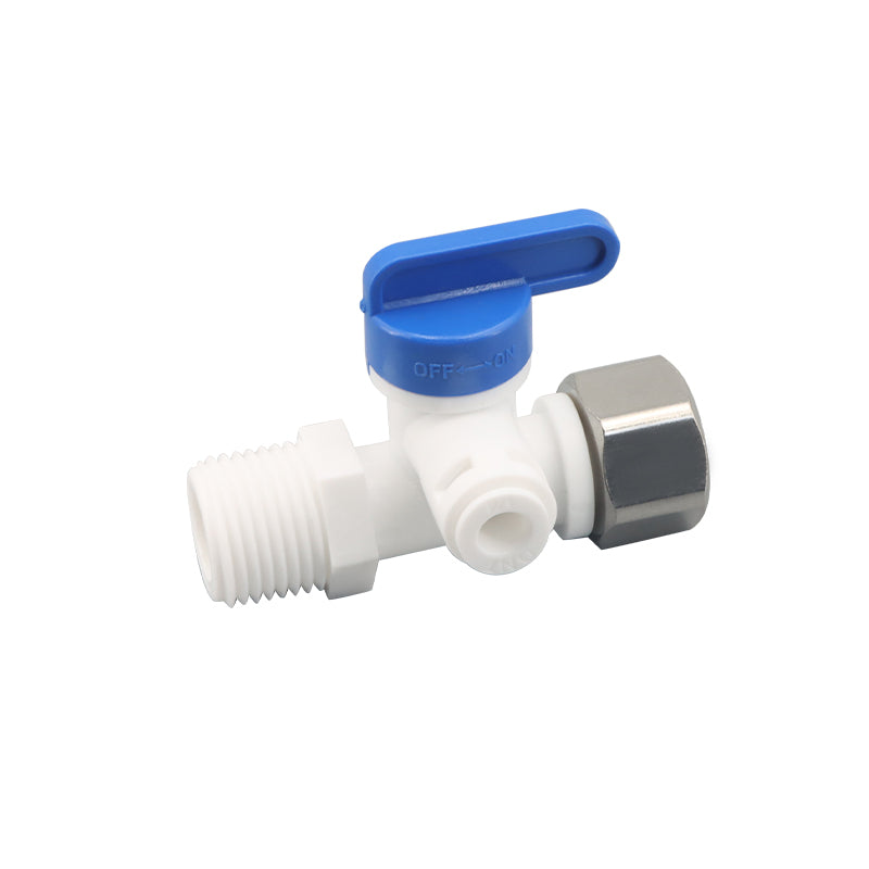 Water Purifier Three-Way Ball Valve (1/4) 6.7*3.7*5cm - Glosok Technology (Ningbo) Co., Ltd.