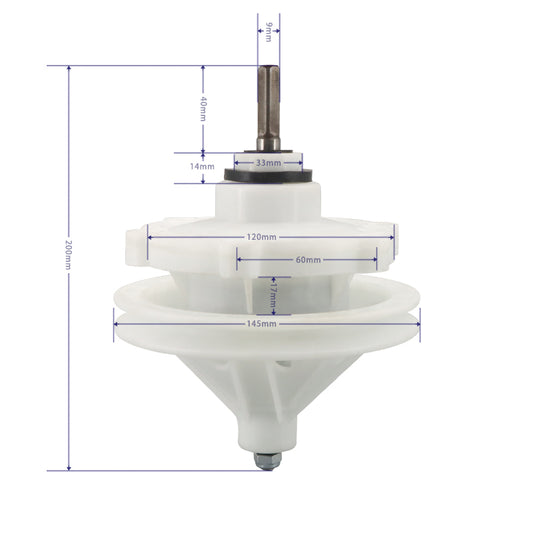 Gearbox Mesin Cuci WLS9X9 30+10 