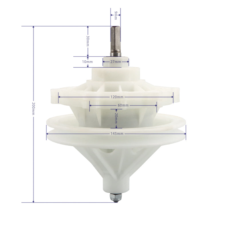 Gearbox Mesin Cuci WLSX9X9 28+2 