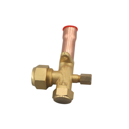 Air Conditioner Three-Way Valve (Straight Pipe 6 Points) - Glosok Technology (Ningbo) Co., Ltd.