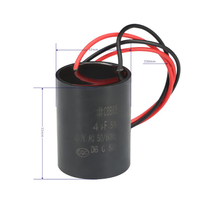 Washing Machine Capacitor CBB60 4UF