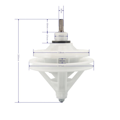 Caixa de Engrenagem da Máquina de Lavar 9X9 28+2