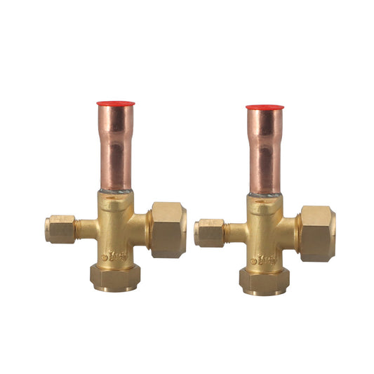 Air Conditioner Three-Way Valve (Straight Pipe 5 Points) - Glosok Technology (Ningbo) Co., Ltd.