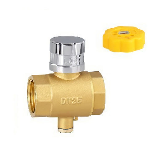 101 Brass Magnetic Lockable Ball Valve DN20/25