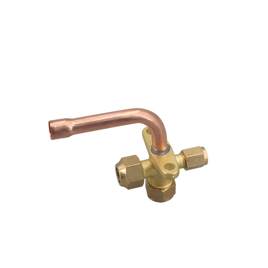 Bend Three-way Valve 4 points 12mm