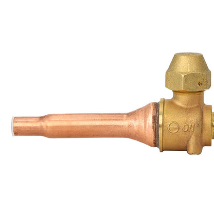 Ball Valve LQF-02A 1/4 200G Total Length 165.5mm