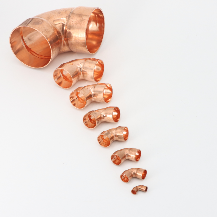 Purple Copper 90 ° Elbow