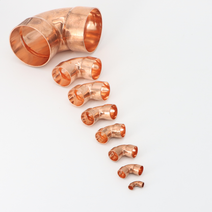 Purple Copper 90 ° Elbow