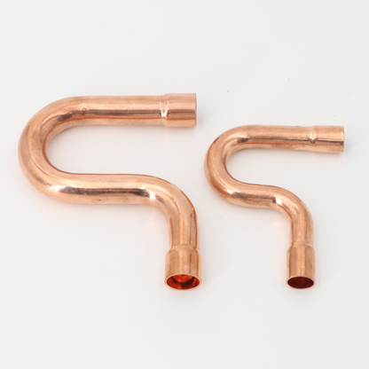Purple Copper P-Shaped Elbow