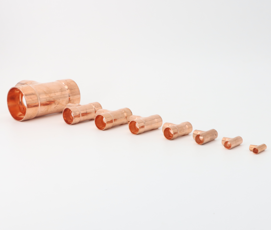 Copper T-joint