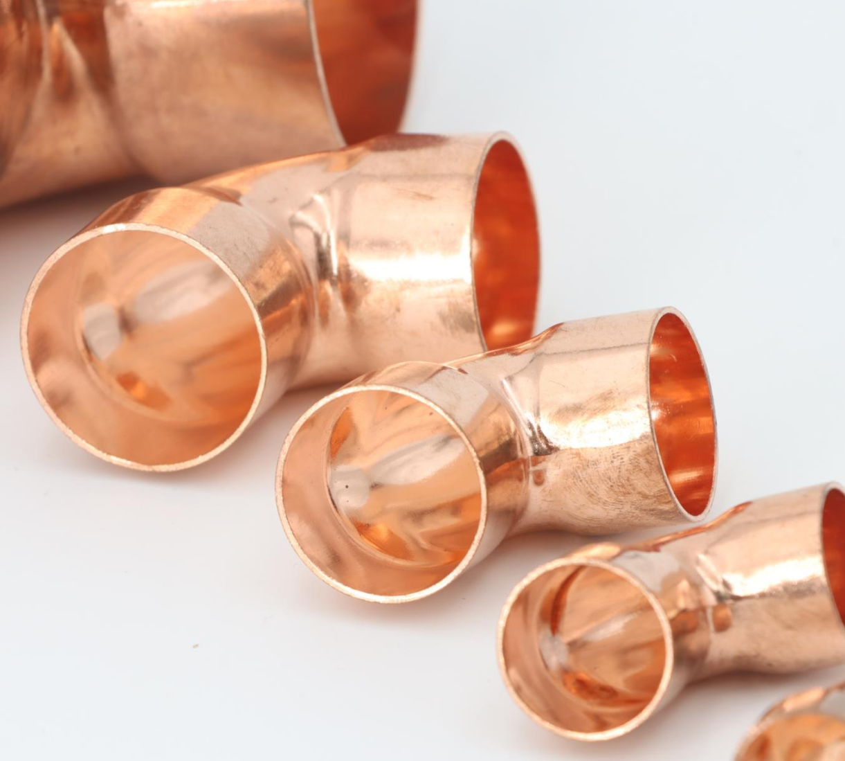 Purple Copper 90 ° Elbow