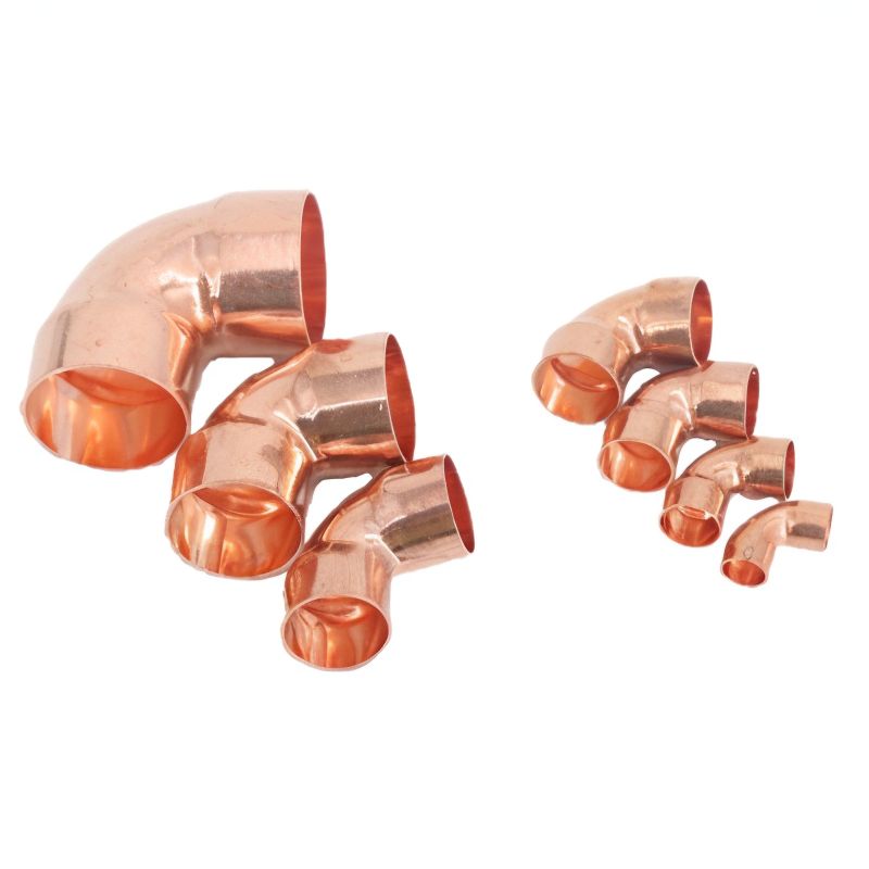 90 Degree Copper Elbow, 3/8" 21.2*21.2*9.5mm