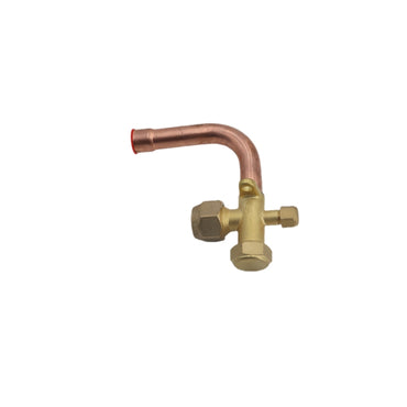 Air Conditioning Stop Valve Bent Type 5/8 Inch