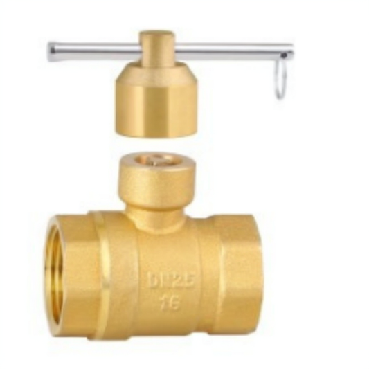 Ball Valve, DN25 1" 59-1 Brass