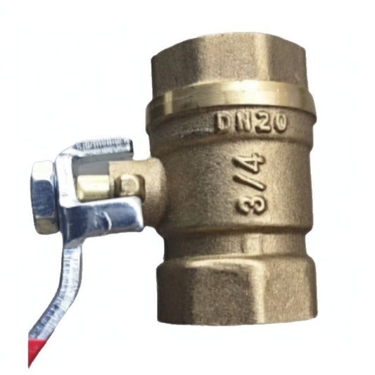 Brass Ball Valve, DN15/20/25 57-3 Brass Double Female