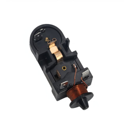 Combined Relay with Overload Protector 1/10~1/2HP L-Sharp Black