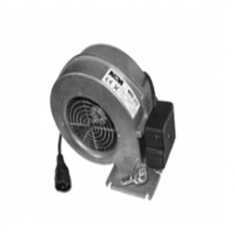 Solid fuel boiler fans