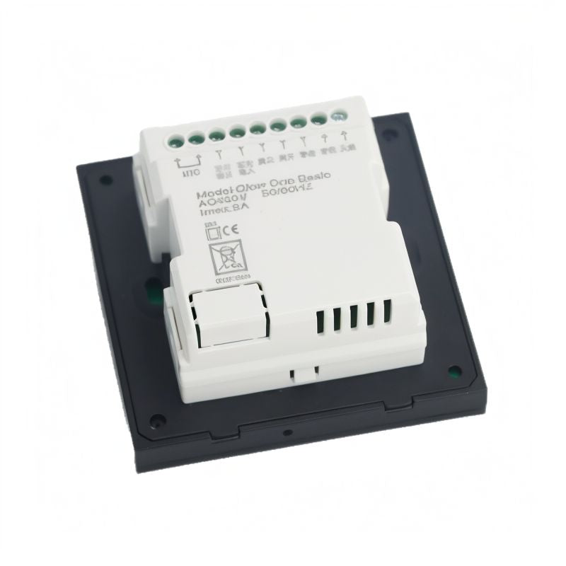 Digital Heating Thermostat, 3A 100-240V Black/White