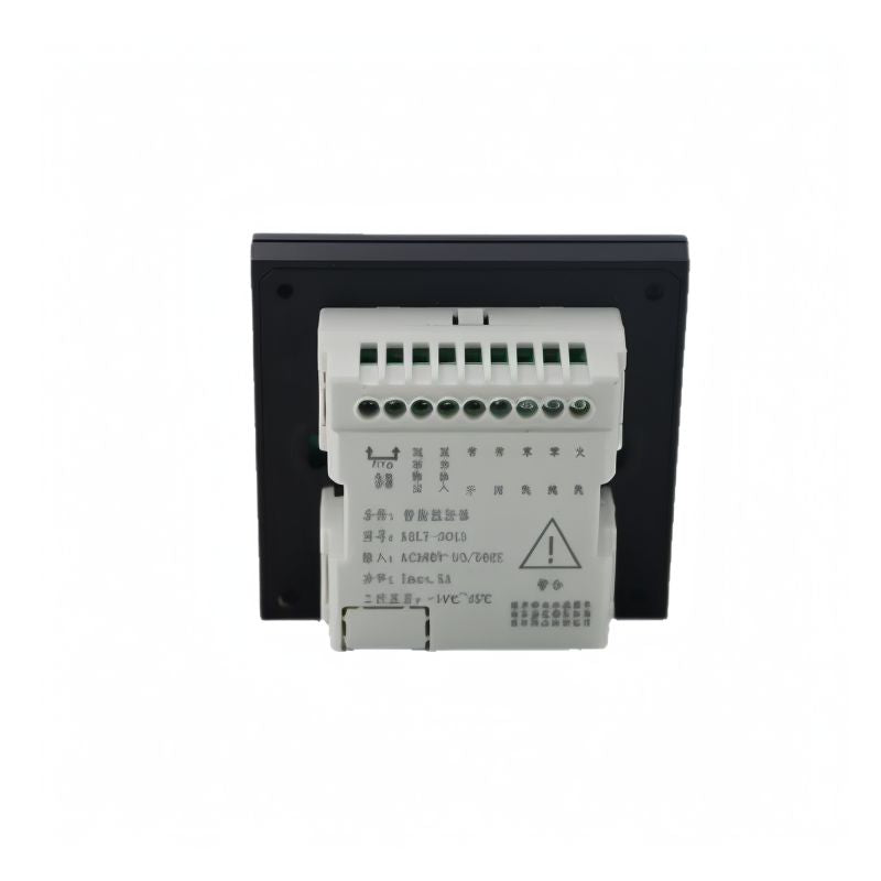 Digital Heating Thermostat Pushbutton Black/White