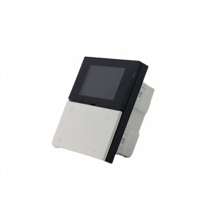 Digital Heating Thermostat Pushbutton Black/White