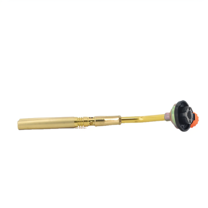 Double Copper Nozzle Barrel Manual Ignition Brazing Butane Flame Gun Alloy/Copper
