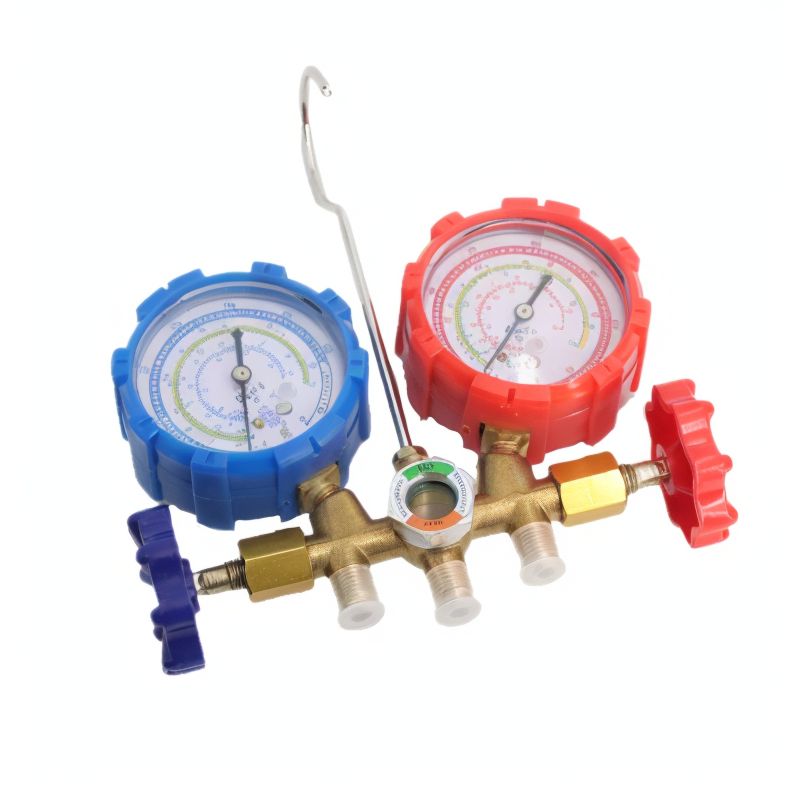 Fluoride Pressure Gauge, R410a/R22/R134A/R407