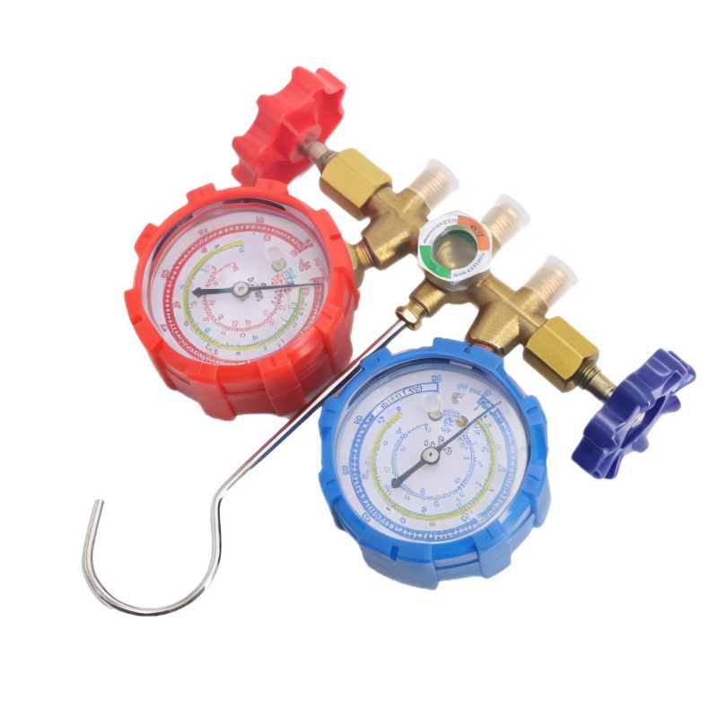 Fluoride Pressure Gauge R410a/R22/R134A/R407