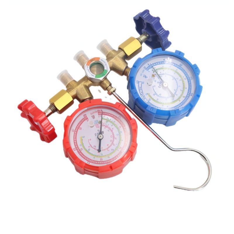 Fluoride Pressure Gauge, R410a/R22/R134A/R407