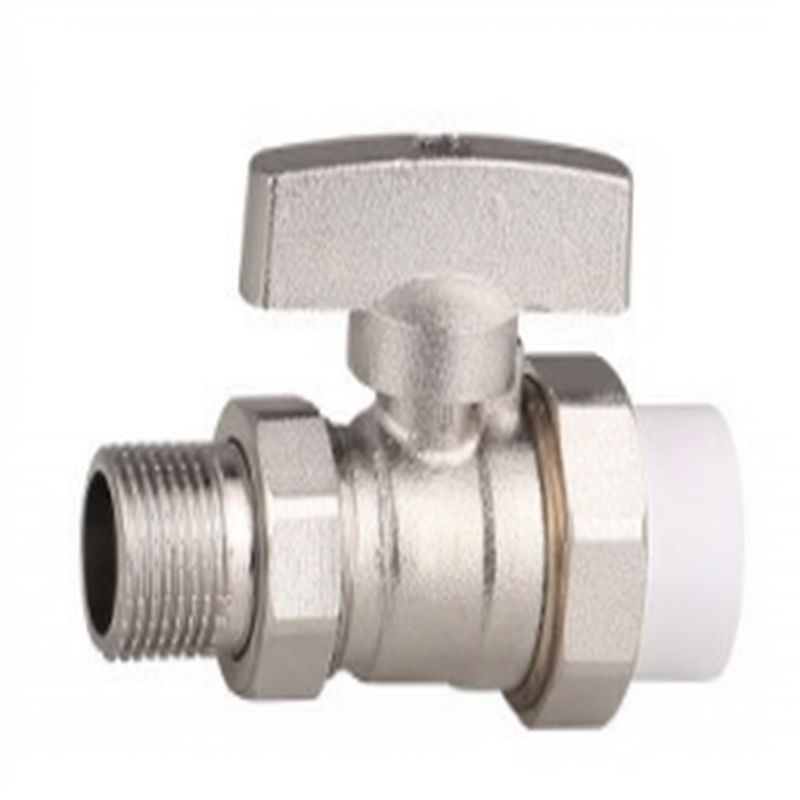 GLOSOK Heating Accessories PP-R Flapper Ball Valve DE20*1/257-3