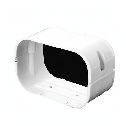 Air Conditioning Duct Pipe Cover(Connector) 100*65mm