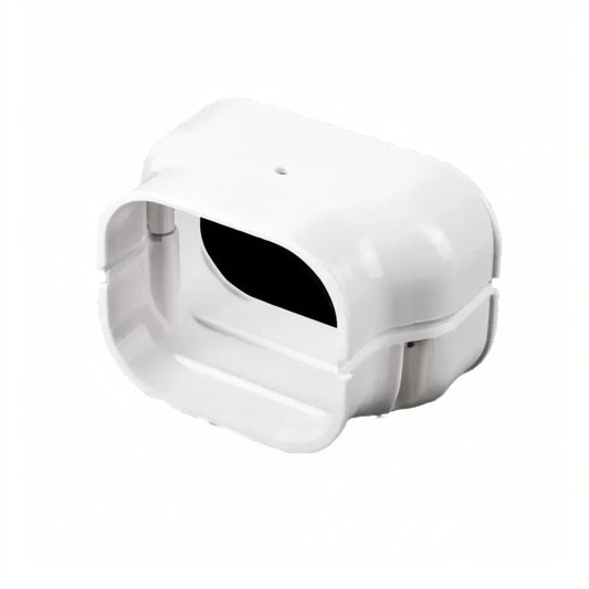 Air Conditioning Duct Pipe Cover (End Cap) 100*75mm