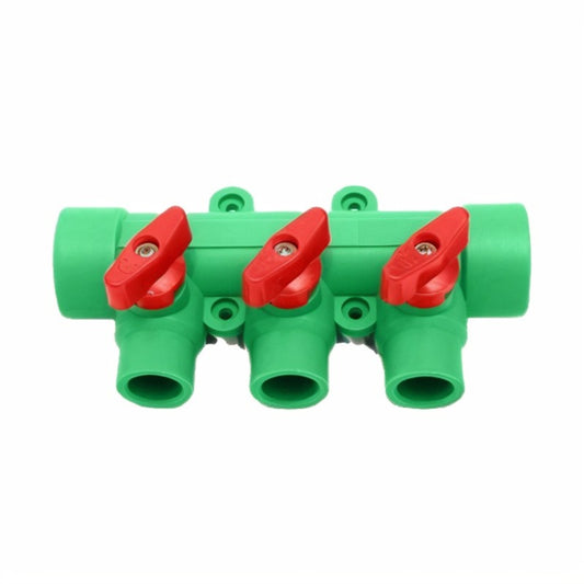 PPR Manifold Full-plastic Water Distributor 25*5~40*8mm