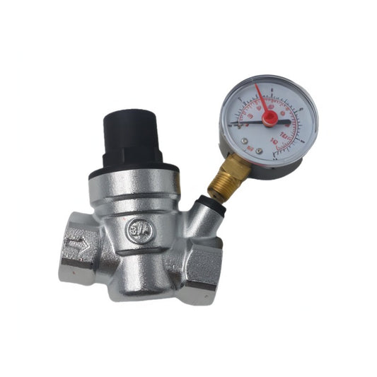 Pressure Reducing Valve DN15/20 with Pressure Gauge