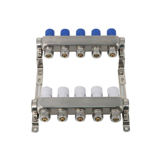 Stainless Steel Five-tube Manifold 304 Stainless Steel