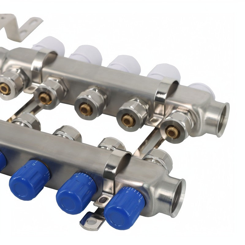 Stainless Steel Five-tube Manifold 304 Stainless Steel